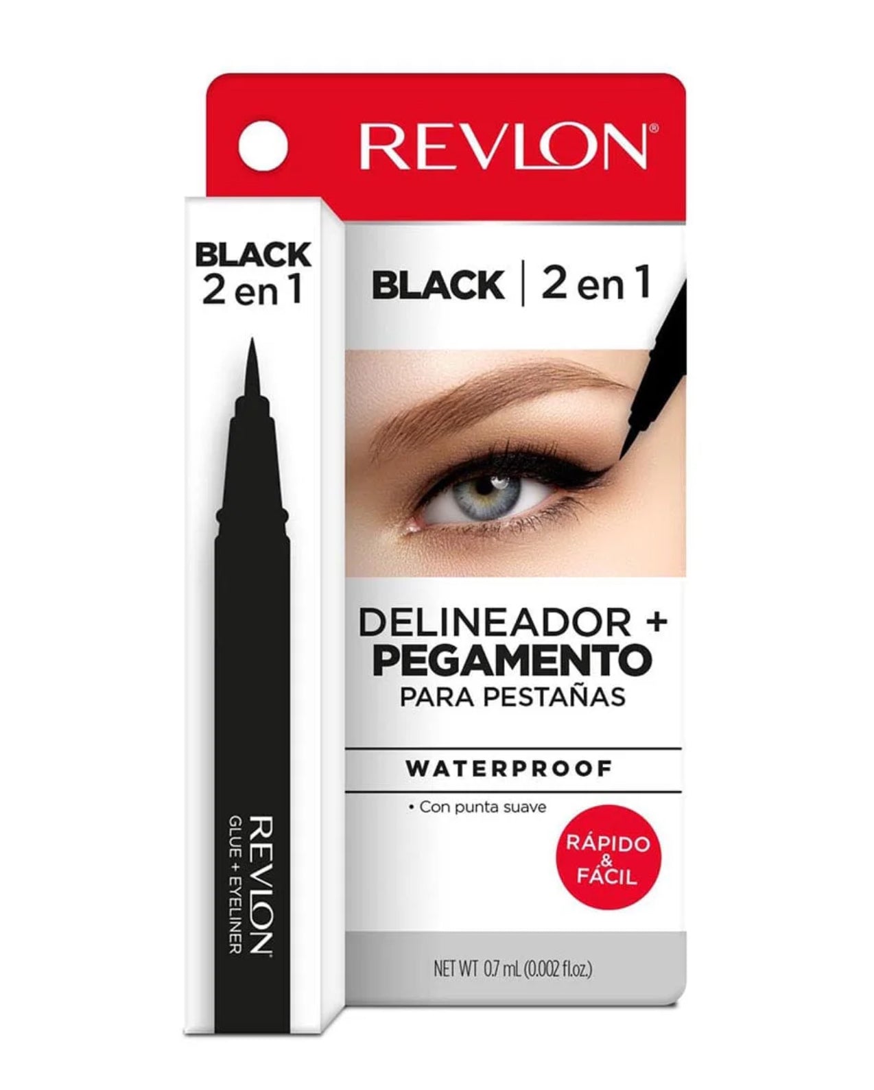 Delineador ojos con pegamento Revlon, negro