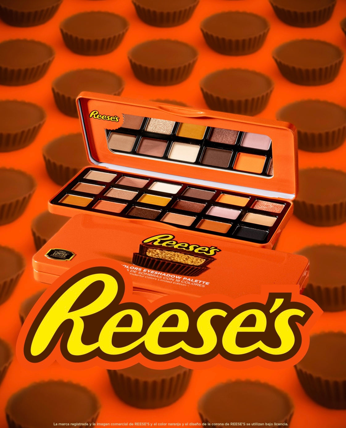 Paleta de Sombras 18 tonos "Reese's"