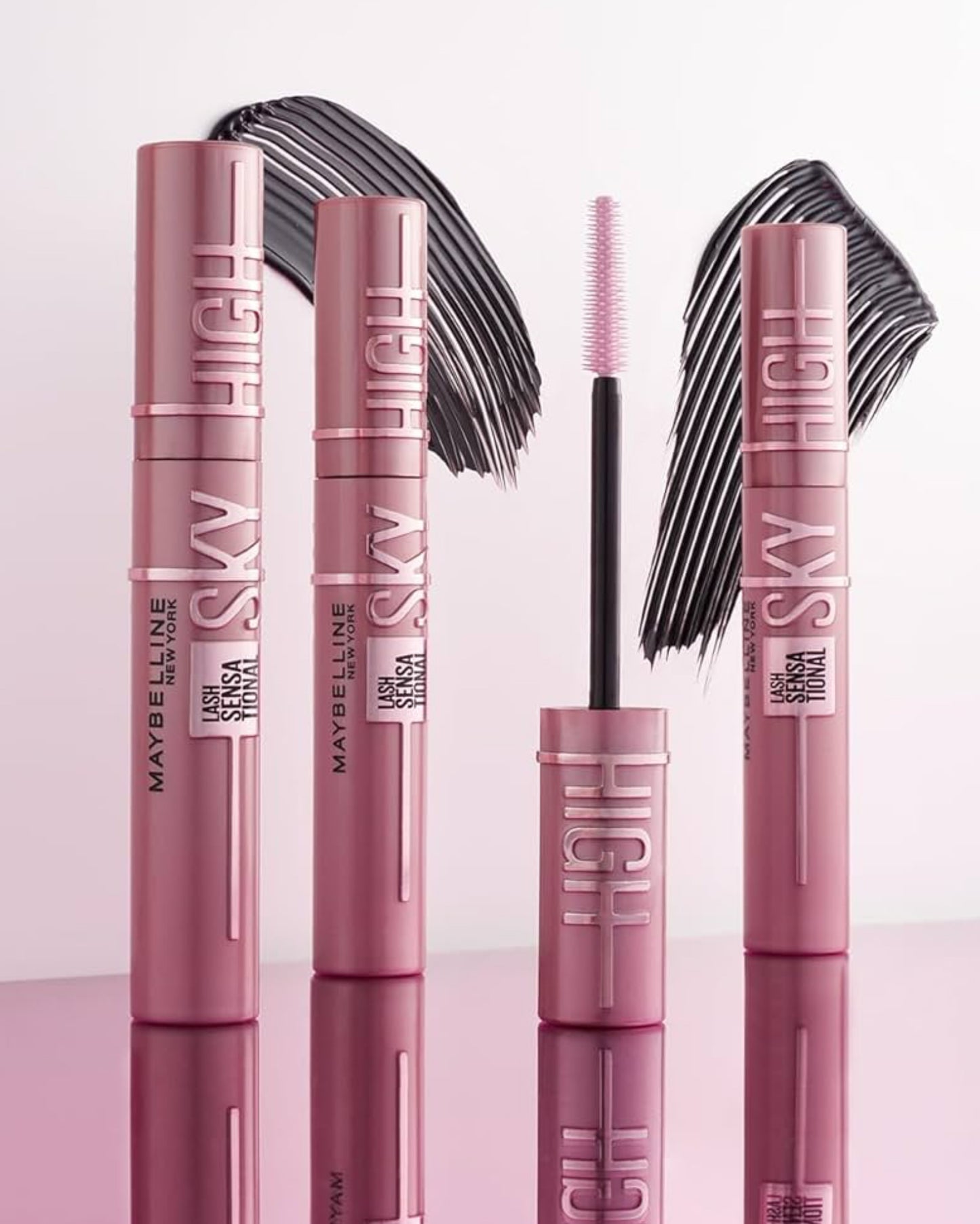 Maybelline Mascara de pestañas Sky High a prueba de agua