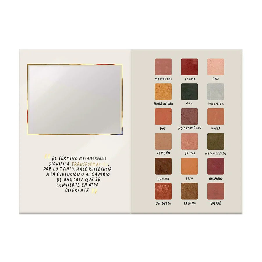 YUYA Set de sombras 18 colores - "METAMORFOSIS"